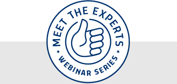 Meet the Experts Webinar Series Badge